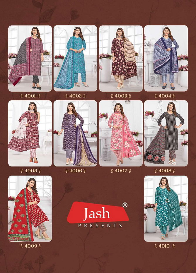 Rang Tarang Vol 4 By Jash Cotton Printed Kurti With Bottom Dupatta Wholesalers In Surat
